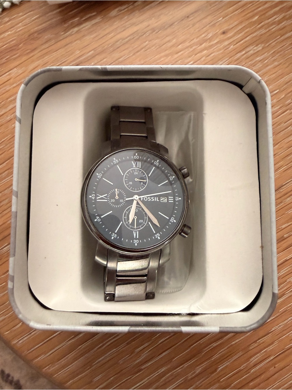 Fossil Rhett Chronograph Stainless Steel Watch
